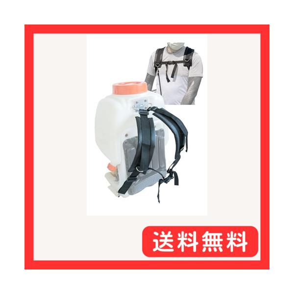 耐荷重20kg｜現代農業掲載 AHEART 背負いベルト 噴霧器 ベルト 背負い式草刈り機 草刈り機 バンド 肩掛けベルト 交換用 （胸ベルト付）