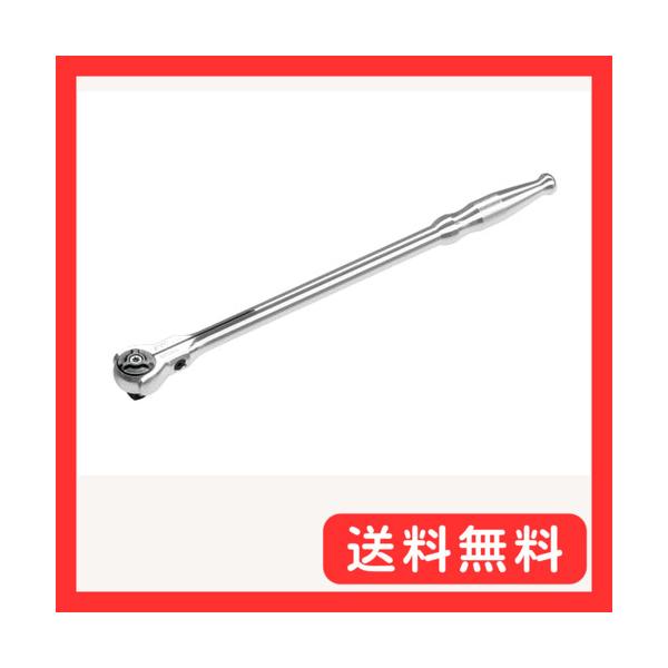 京都機械工具(KTC)9.5sq.ロングスイベルラチェットハンドルBRSW3L シルバー