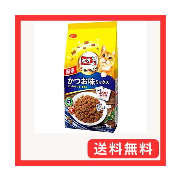 他サイト： ミオ ドライミックス キャットフード かつお味 -の商品画像