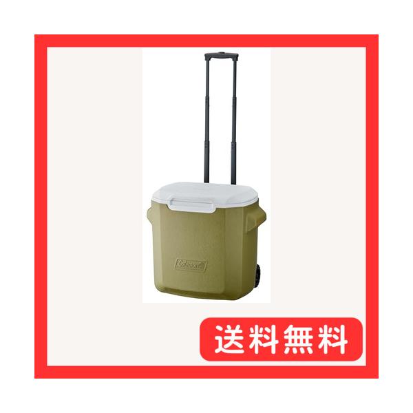 Coleman(コールマン) ホイールクーラー/28QT(オリーブ) 26L 保冷力約2日 キャリー キャンプ アウトドア 釣り お花見 部活