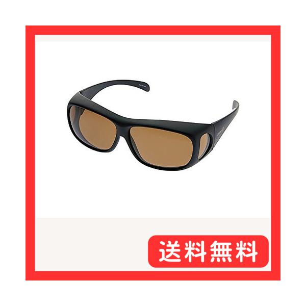 他サイト： コールマン(Coleman) メガネの上からかけられる偏光オーバーグラス ブラックマット・CO-3012-2の商品画像