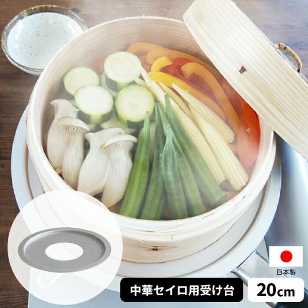 お使いのフライパンや鍋で中華セイロが使えますせいろを鍋やフライパンに乗せる時、せいろが不安定になり調理しずらかったり、サイズが合わず新たに鍋を買い足さなくてはならなかったりすることがあります。蒸し器専用の段付き鍋やピッタリサイズのお鍋がなく...