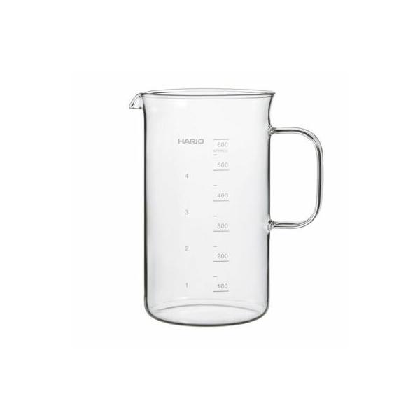 【商品情報】●V60ドリッパーをそのまま乗せられる取っ手付きビーカー。 ■商品サイズ(約)：幅130×奥行90×高152mm、口径90mm商品重量：300g実用容量：600ｍl■材質：耐熱ガラス「HARIO Glass」【備考】■生産地/日...