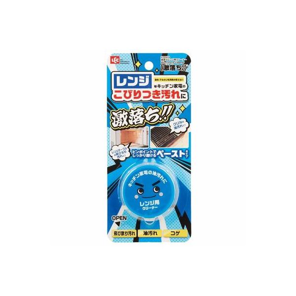 【商品情報】●レンジ等のキッチン家電汚れに激落ち！ピンポイントでしっかり磨けるペーストタイプのクリーナーです。●酸性・アルカリ性洗剤が使えないキッチン家電の汚れやレンジテーブルの飛びちり汚れ、グリルの油汚れなどに使えます。●研磨剤入りなので...