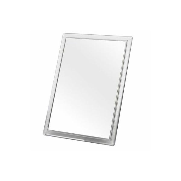 【商品情報】●清潔感のあるクリアフレーム卓上ミラー。●お顔全体がしっかり映るミラーサイズでメイクやヘアセットにピッタリ。●ありそうでなかったクリアフレームの卓上ミラー。●シンプルデザインでどんなテイストのお部屋にも馴染みます。●ステイを動か...