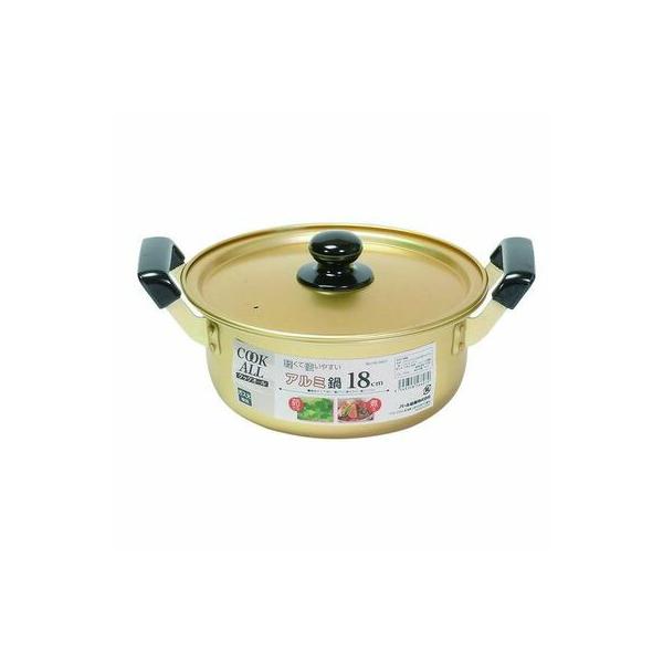 【商品情報】 ■商品サイズ(約)：270×205×115mm製品重量（約）：250g容量（約）：2000ml板厚0.6mm■材質：本体・ふた：アルミニウム取っ手・つまみ：フェノール樹脂（耐熱温度150℃）【備考】■生産地/中国【関連ワード】