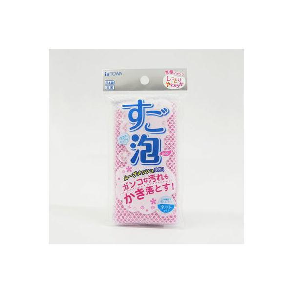 【商品情報】●特殊加工のスポンジを使用していますので、泡立ち・泡もちが良く手になじみます。●ソフトなスポンジですので、折り曲げが楽にできます。●立体構造ネットを使用していますので、食器等の汚れをスッキリかき落とします。●スポンジ部分に抗菌加...