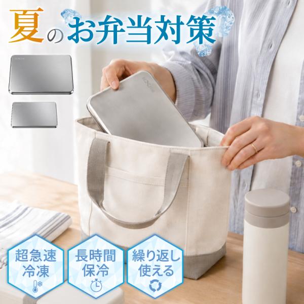 保冷剤 ステンレス 保冷プレート 弁当 保冷 長時間保冷 6時間保冷 軽量 繰り返し使える 急速冷却 保冷バッグ クーラーボックス キャンプ アウトドア お弁当用