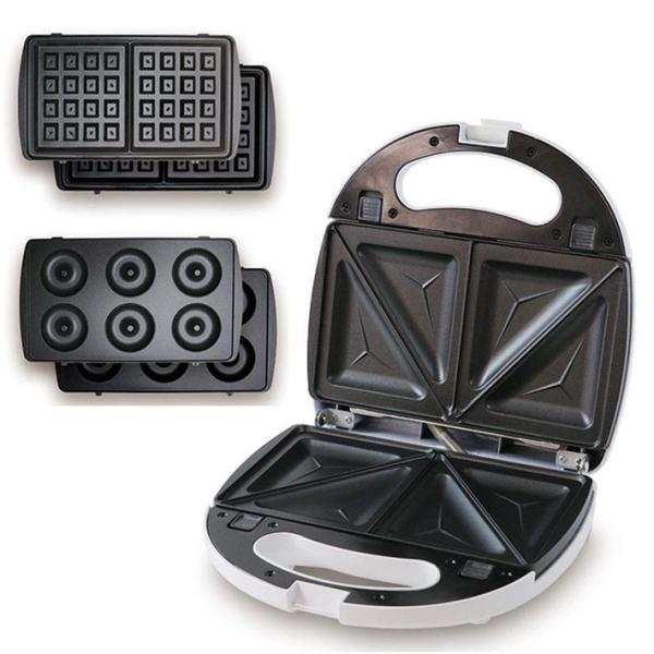 3 In 1 マルチ サンドメーカー 電気 ホットサンド ワッフル ドーナツ 1台3役 お弁当 アウトドア トースター 簡単 機械 レシピ クッカー くっつかない 軽量 4枚 Buyee 日本代购平台 产品购物网站大全 Buyee一站式代购 Bot Online