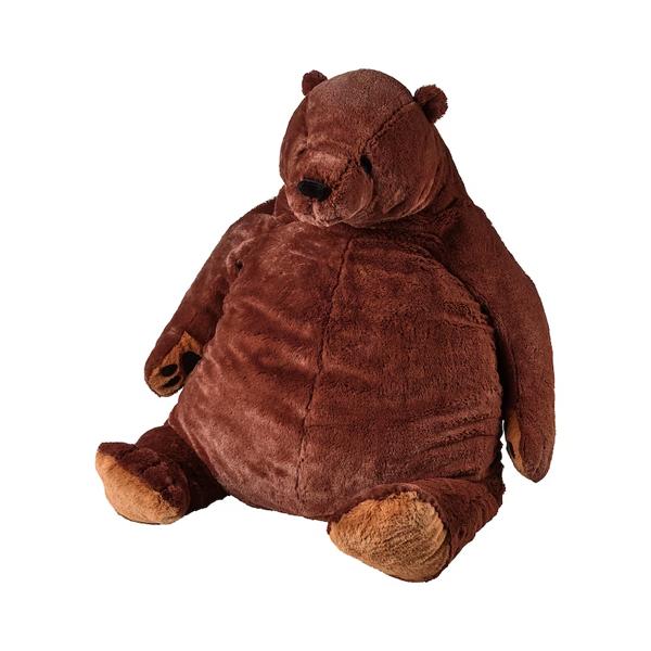 イケア DJUNGELSKOG ジュンゲルスコグ ソフトトイ, ブラウンベア クマ