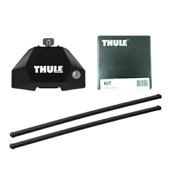 THULE ルーフキャリア取付3点セット BMW G26 4シリーズ (グランクーペ) / G26 i4 用 フット 7107 &amp; スクエア
