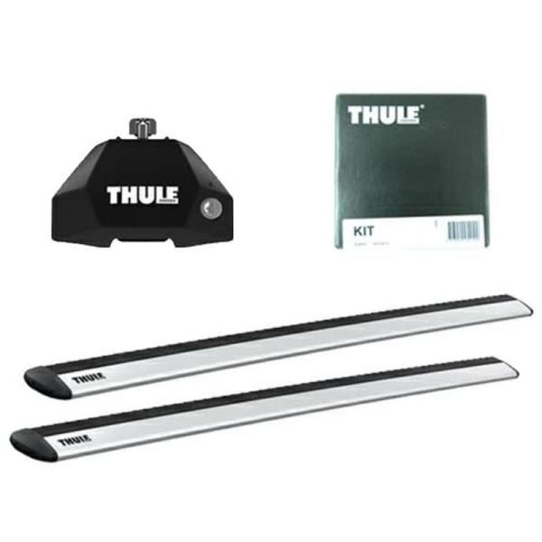 THULE ルーフキャリア取付3点セット BMW G26 4シリーズ (グランクーペ) / G26 i4 用 フット 7107 &amp; ウイング