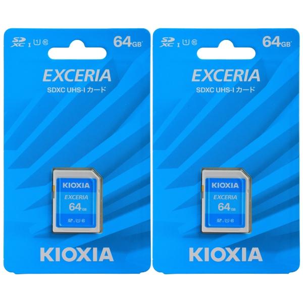 TOSHIBA コンパクトフラッシュカード 64GB EXCERIA 【2枚組】