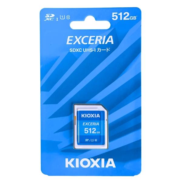 SDXCカード 512GB 日本製キオクシア KLNEA512G UHS-I Class10 東芝メモリJANコード：4582563858633■商品説明●東芝・KIOXIA EXCERIA SDXC UHS-I メモリカード●動作温度-2...