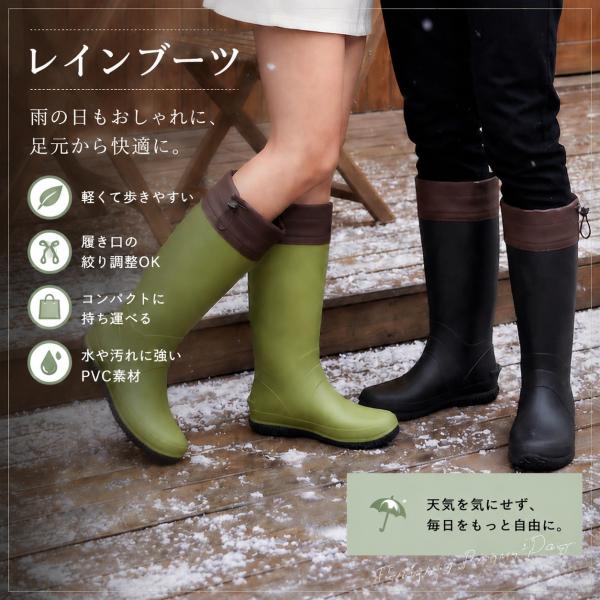 折りたたみ 巾着 レインブーツ レディース メンズ 兼用 PVC 長靴 軽量 防水 アウトドア キャンプ 釣り 旅行