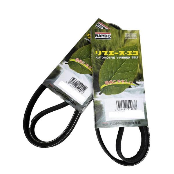 ●商品BANDO　バンドー補機用 外ベルト　リブベルト　ダイナモ、クーラー純正同等品●品番　必ずご確認ください・ファンベルト　5PK980 ・クーラーベルト 4PK712F　ストレッチベルト (三ツ星＝SF4PK712B）（専用工具必要）　...