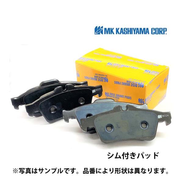 S6100 トッポＢＪ H41A H42A H46A H47A 複数有要問合せ フロント シム付き ブレーキパッド 日本メーカーカシヤマ ブレーキ