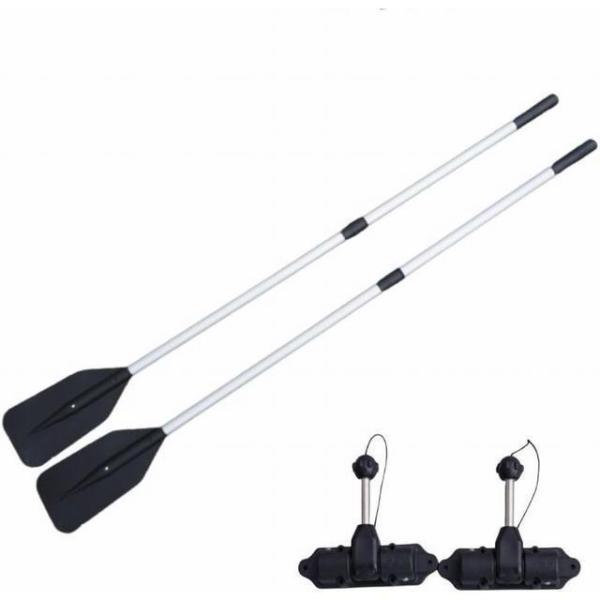 商品内容 ：高硬度樹脂クラッチ×２アルミ合金製分割オール×２ ※クラッチを船体に固定する用のボルトナット類は付属しておりません。お手持ちの船体に合ったものをホームセンター等でご用意ください。サイズ：掲載写真をご参照ください。は個人測定ですの...