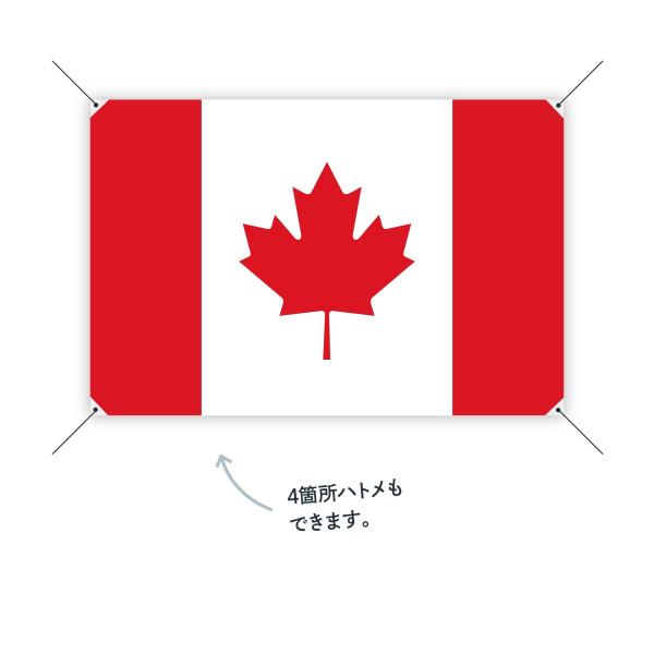 カナダ 国旗 好評受付中 W150cm H100cm