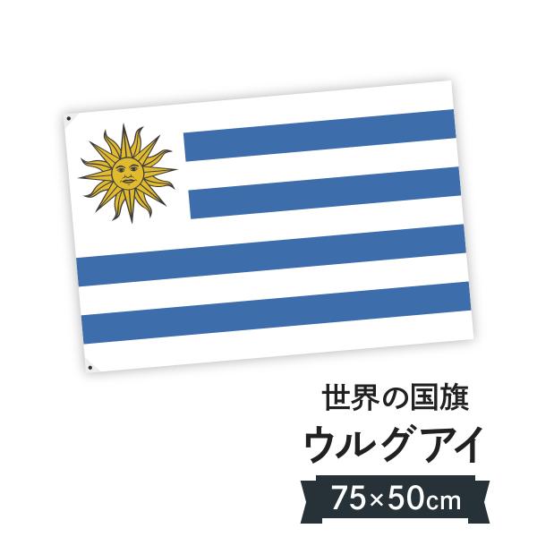 ウルグアイ東方共和国 国旗 W75cm H50cm