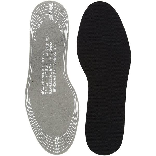 is-fit(イズフィット) 制菌インソール 黒 22.0〜28.0cm 男女兼用フリー 1足組(2枚)