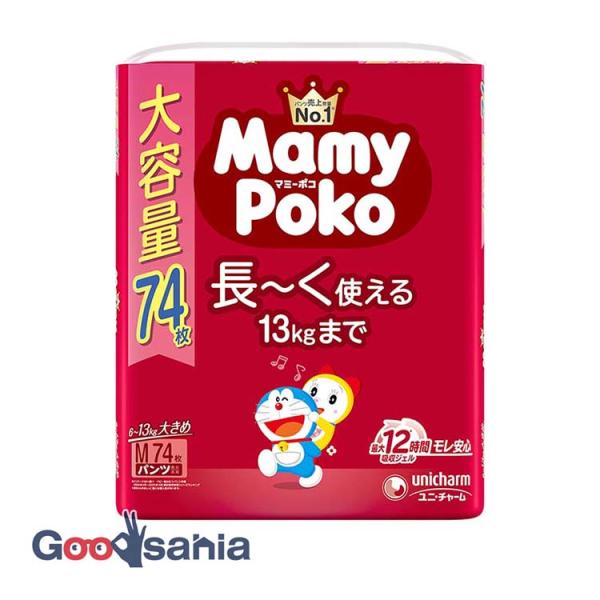 マミーポコパンツ M ドラえもん 74枚