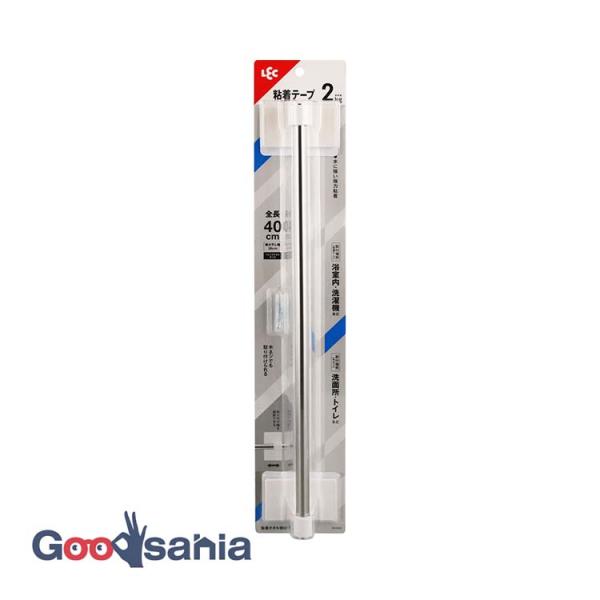 ・取付簡単、粘着テープタイプのタオル掛けです。・水滴のかかる浴室内などでも使える、強力粘着テープを使用しています。・付属の木ネジでも取り付けられます。・取り付け幅を調節できる伸縮タイプです。・さびにくく丈夫なステンレスパイプを使用しています...