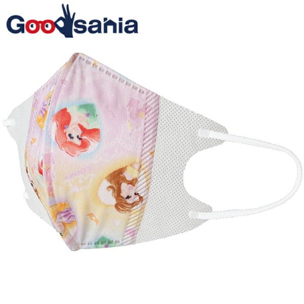 他サイト： スケーター 子供用マスク  4歳以上  子供 立体マスク M プリンセス 7枚入 約12×10cm MSKS3Nの商品画像