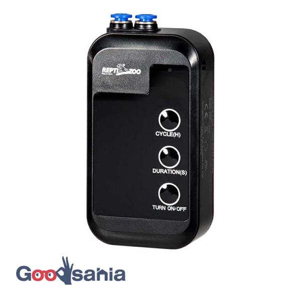 ・自然の降雨や熱帯雨林の湿潤な環境を再現!定期的にミストを供給!・噴霧間隔と噴霧時間をコントロールし、爬虫類・両生類用ケース内に降雨させる自動降雨器です。・小型で軽量、取り付けも簡単です。・360°回転スプレーノズルで降雨角度が調整可能です...