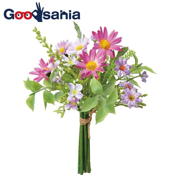 本物と間違えそう!いろんな場所に飾れてお洒落な造花 インテリアや結婚式などのイベント用にもぴったり!花束 北欧 フラワーアレンジメント スワッグ リアル 本物そっくり 花 屋内 玄関 受付 洗面所 撮影 洋 結婚 誕生日 お洒落 可愛い 母...