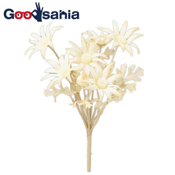 本物と間違えそう!いろんな場所に飾れてお洒落な造花 インテリアや結婚式などのイベント用にもぴったり!北欧 フラワーアレンジメント リアル 本物そっくり 束 屋内 玄関 受付 洗面所 撮影 洋 結婚 誕生日 お洒落 可愛い 母の日 ベージュ