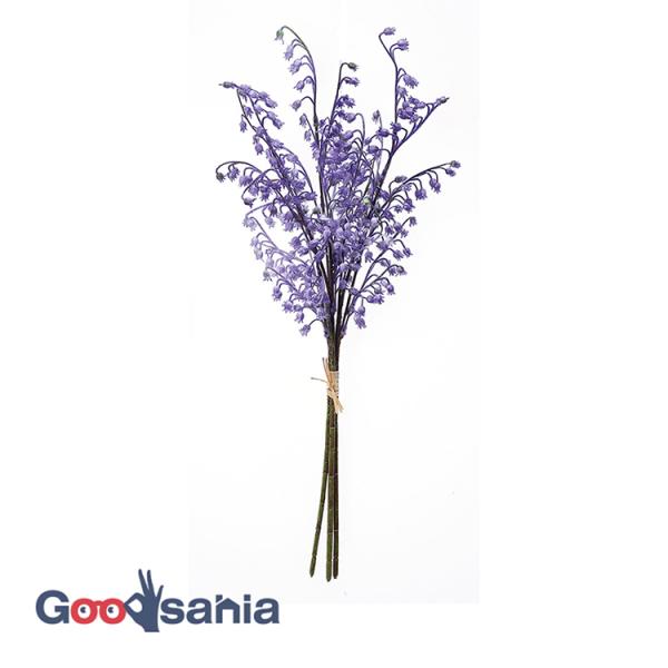 お部屋にも、結婚式などのイベントにもぴったり！本物と見間違えそうなクオリティ！多様なシーンで活躍する造花リアル 本物そっくり 花 鈴蘭 すずらん フラワーアレンジメント インテリア 屋内 部屋 玄関 受付 洗面所 撮影 洋 洋風 ブーケ ウ...