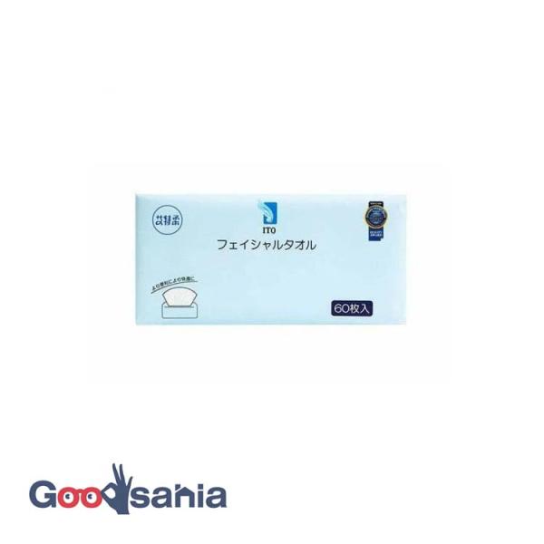 ITO フェイシャルタオル 60 枚入り