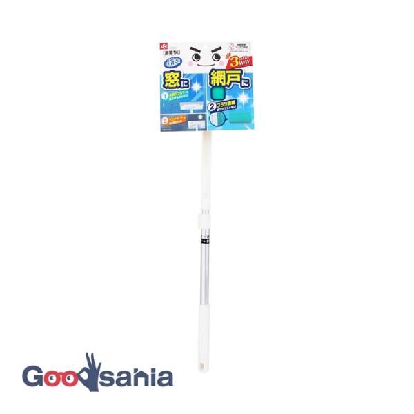・窓にも網戸にも使える掃除ブラシです。・水だけで汚れをブラッシングできるブラシ・水切り用のスクレーパー・お水をかけずに掃除できるウェットシート取り付けの3WAY機能です。・網戸の小さい穴に溜まっている汚れも拭き取れる、1本約0.1mmのブラ...
