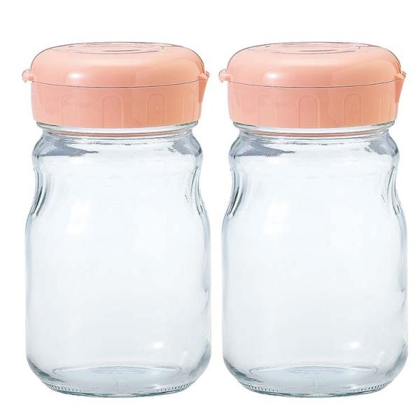 東洋佐々木ガラス 漬け上手 ガリジャーポット 大 日本製 ピンク 約485ml I-77826-P-JAN 2個入夏の新しょうがの甘酢漬けにぴったりの保存びん、ガリジャーポット！ご家庭で簡単に手作りの甘酢漬け・・・エンジョイおうち時間！漬け...