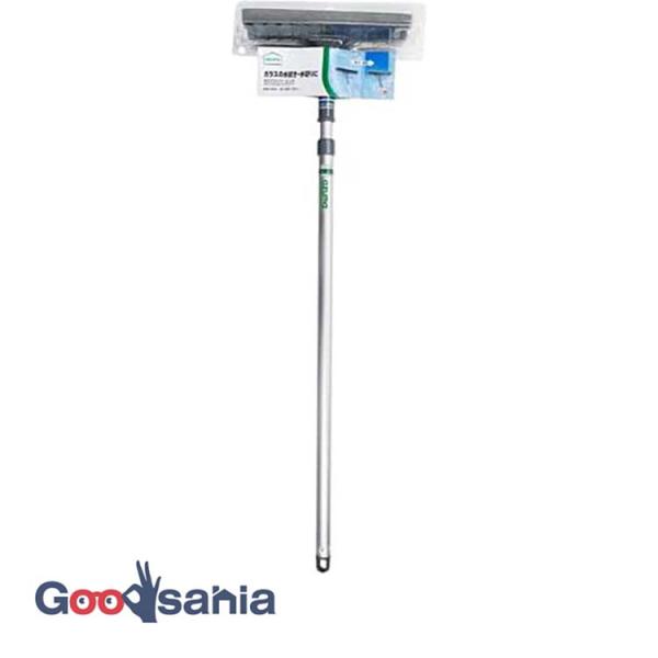 アズマ工業 窓掃除 ガラスワイパービッグ 1本 拭き幅:約24cm 全長:約82〜131cm AZB342・洗浄と水切りをこれ1本で！・水含みが良いスポンジを、汚れを洗い落とす不織布で包んでいます。・水切りゴムはムラなく水滴を切れ、窓ガラス...