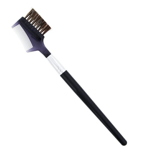 志々田清心堂 ブラシ&amp;コーム 日本製 MK-574メイクの上達はブラシ選びから高品質な化粧筆「熊野筆」の産地として有名な広島県熊野町出身者が創業した「志々田清心堂」の化粧筆眉毛やまつ毛のメイクの仕上げに欠かせないブラシとコーム柔らか...