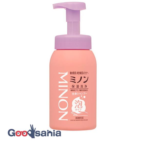 他サイト： MINON ミノン 全身シャンプー 泡タイプ 500ml ボディの商品画像