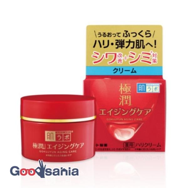 肌ラボ 極潤 薬用 ハリクリーム 50gエイジングケア*1にこだわった極潤シリーズです。有効成分ナイアシンアミドと、3種のヒアルロン酸(うるおい成分)配合。シワ改善・シミ対策*2を同時に行います。年齢を重ねた大人の肌*3すみずみまでうるおい...