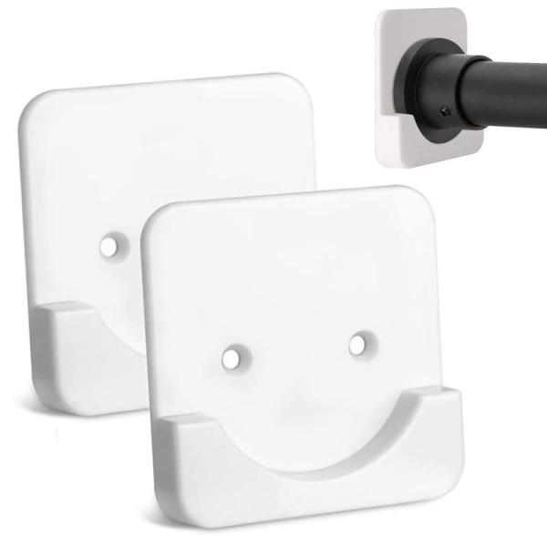 【商品名】　LIKENNY 突っ張り棒 補強 強力サポート板 白い 室内干し 室内 屋外 補強 室内物干し竿受け 壁付け テープ付き 落ちない 浴室乾燥★★ラッピングについて★★当店ではラッピングは承っておりません。ご了承くださいませ。★★...