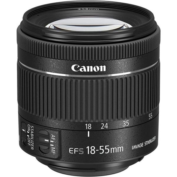 Canon 標準ズームレンズ EF-S18-55mm F4.0-5.6IS STM APS-C対応