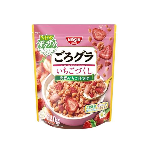 他サイト： 日清シスコ ごろグラ いちごづくし 320gの商品画像