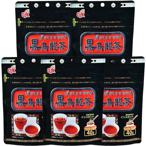 お湯でも水でもさっと溶けるインスタント粉末。深みのある黒烏龍の香ばしさとすっきり後味を、計量いらずで毎日の一杯に。チャック付きの40gで約40杯目安。福建省〓北の黒烏龍茶葉をもとに、烏龍茶エキスにデキストリン・麦芽由来エキス・オリゴ糖を合わ...