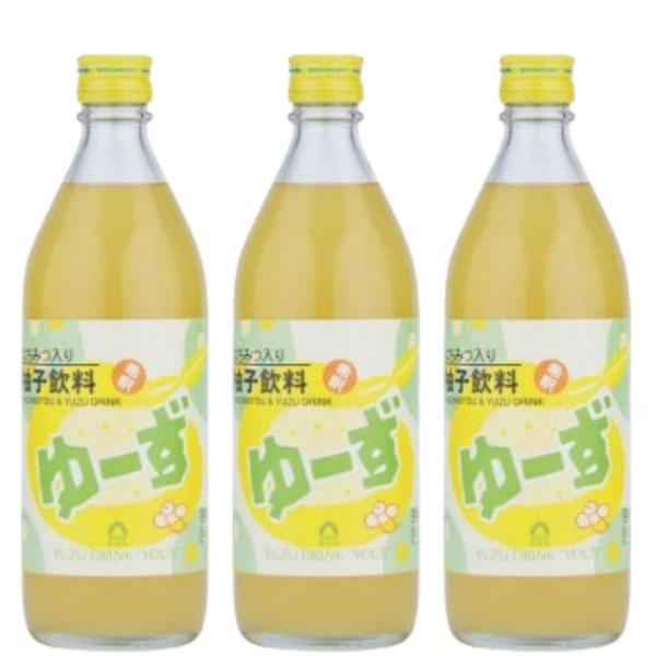 ゆーず 6倍希釈 高知県産 ゆず使用 ゆずドリンク 無添加 360ml 3本