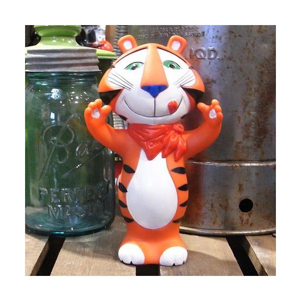 ケロッグ トニータイガー ソフビバンク アメリカ雑貨 貯金箱 トニー