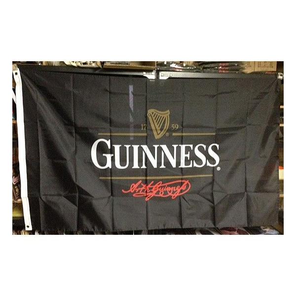 オシャレな空間を演出する、ビッグサイズのギネスビールタペストリーです。アメリカ雑貨の定番アイテムで、飾るもよし、目隠しラックとして使用など用途は様々です。ナイロン製で見た目の発色もGOOD！サイズ：横1500×縦900mm（約）素材：ナイロ...