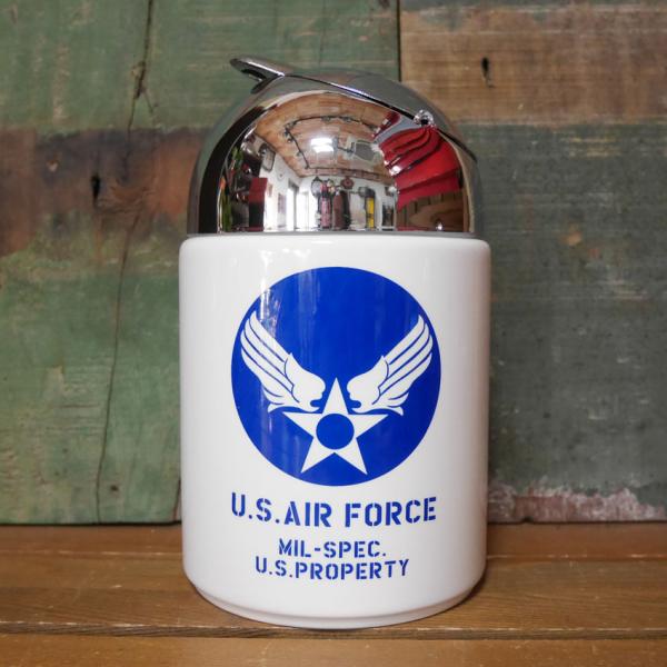 灰皿 U.S. AIR FORCE ドーム型 卓上灰皿 エアフォース アッシュトレイ