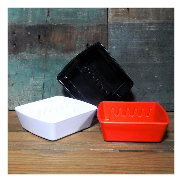 US メラミン アッシュトレイ 卓上灰皿 スクエア : アメリカン雑貨の