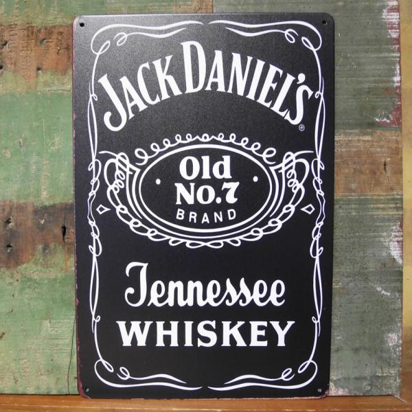 ジャックダニエル USA SIGN ビンテージ レトロ インテリア サインボード JACK DANIEL'S ブリキ看板