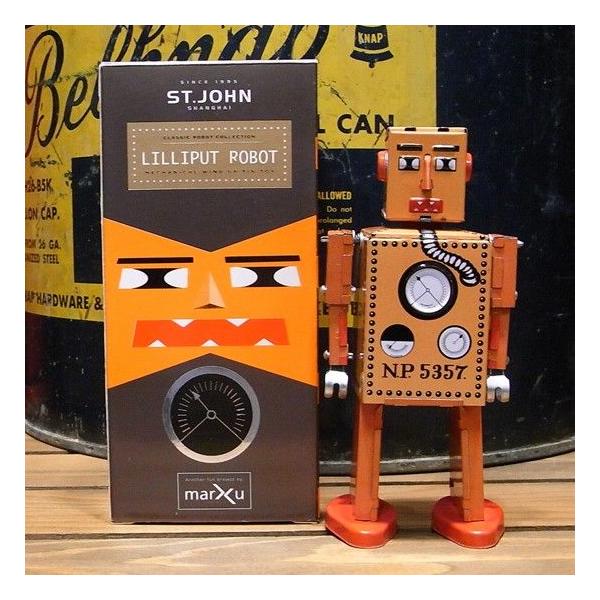 リリプットロボット LILLIPUT ROBOT ブリキのおもちゃ : アメリカン